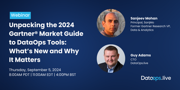 DataOps.live Unpacking the Gartner Market Guide 2024